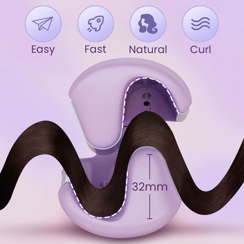 💖Heated Curling Irons Unleash Your Beauty | Anti Scald Design+10 Second Preheating