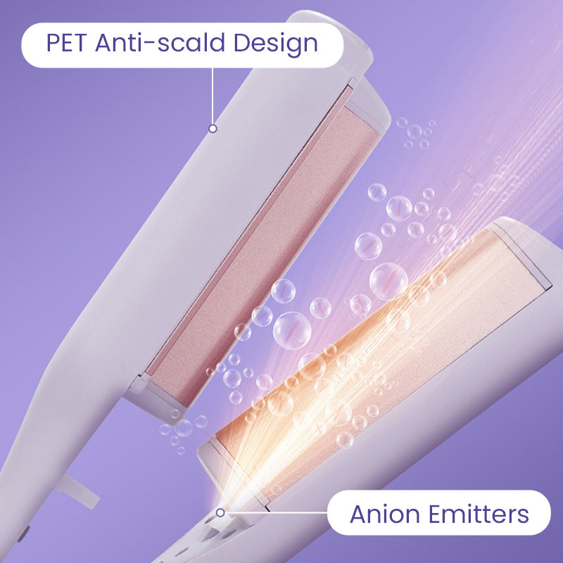 💖Heated Curling Irons Unleash Your Beauty | Anti Scald Design+10 Second Preheating