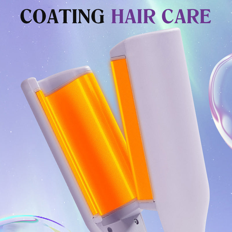 💖Heated Curling Irons Unleash Your Beauty | Anti Scald Design+10 Second Preheating