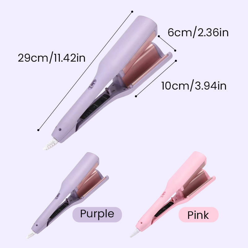 💖Heated Curling Irons Unleash Your Beauty | Anti Scald Design+10 Second Preheating