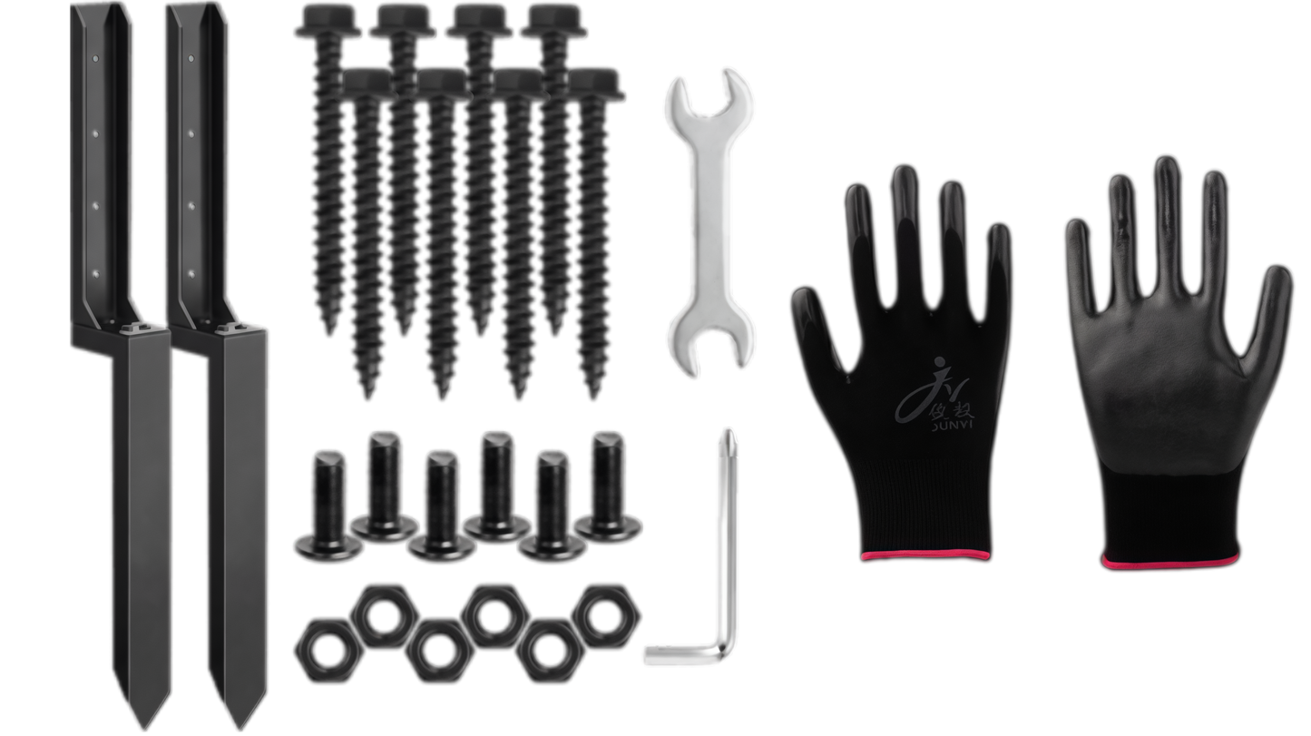 ⏰50% OFF – NOW⏰ Heavy-Duty Fence Post Repair Kit – Rustproof Steel Anchor – No-Dig Installation – Fixes Wobbly Posts in Minutes – Durable! 🔥