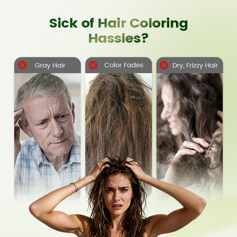 🔥New Hot Selling❤️🔥 Gentle Plant-Based Quick-Use Hair Dye(50% OFF)