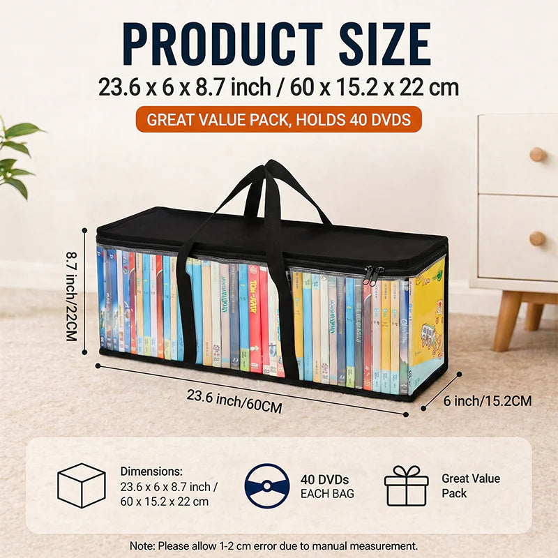 ⏰LAST DAY BUY 2 GET 1 FREE!!💕HomeVault™🇬🇧 Transparent Storage Bag – Large, Dust & Moisture-Proof with Handle✨Ultimate All-in-One Organizer for Clothes, Toys, Books, Stuffed Animals & Absolutely Everything! 🧸📚👕🧦