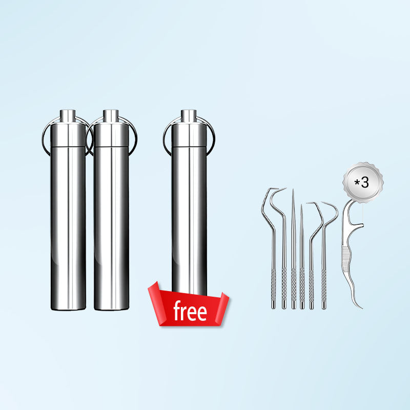 🏆German precision engineering! 0.1mm ultra-fine tip for precise flossing✨