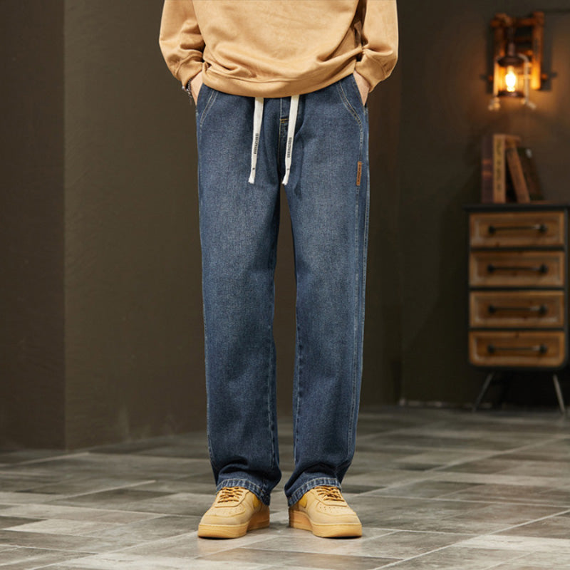 ๐ 50% OFF! ๐ Men's Loose Straight Jeans โ Breathable, Relaxed Fit & Effortless Summer Style ๐