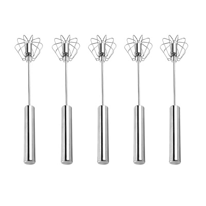 🔥Last Day 50% OFF⏰Stainless Steel Semi-Automatic Eggbeater Easy Whisk