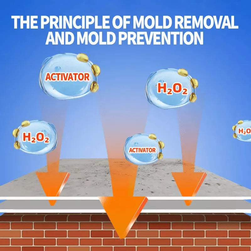 š„2025 Hot Saleš„Highly Effective Mould Removal Spray - Prevents Mould Regrowth