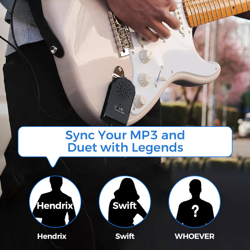 🌆 HOT SALE 🎁 Mini Portable Guitar Amplifier Set 🎸 30W HD Sound 🔊