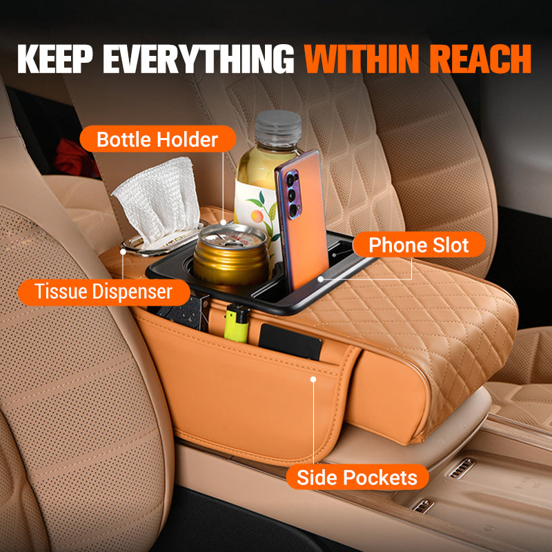 🔥Hot Sale✨Multifunctional Car Armrest Cushion