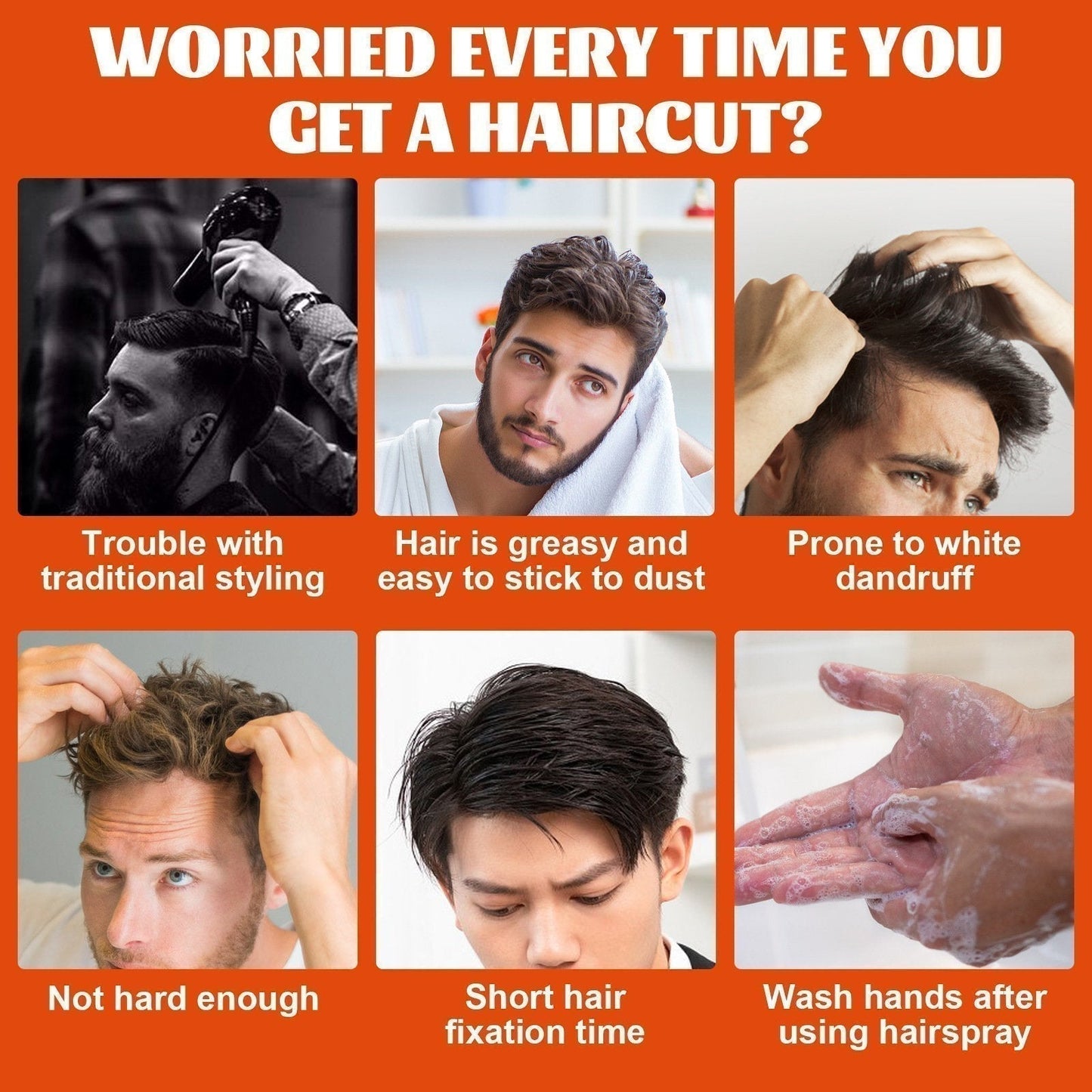 🧔♂️ Half price for a limited time - single comb shaping and styling gel comb 💯