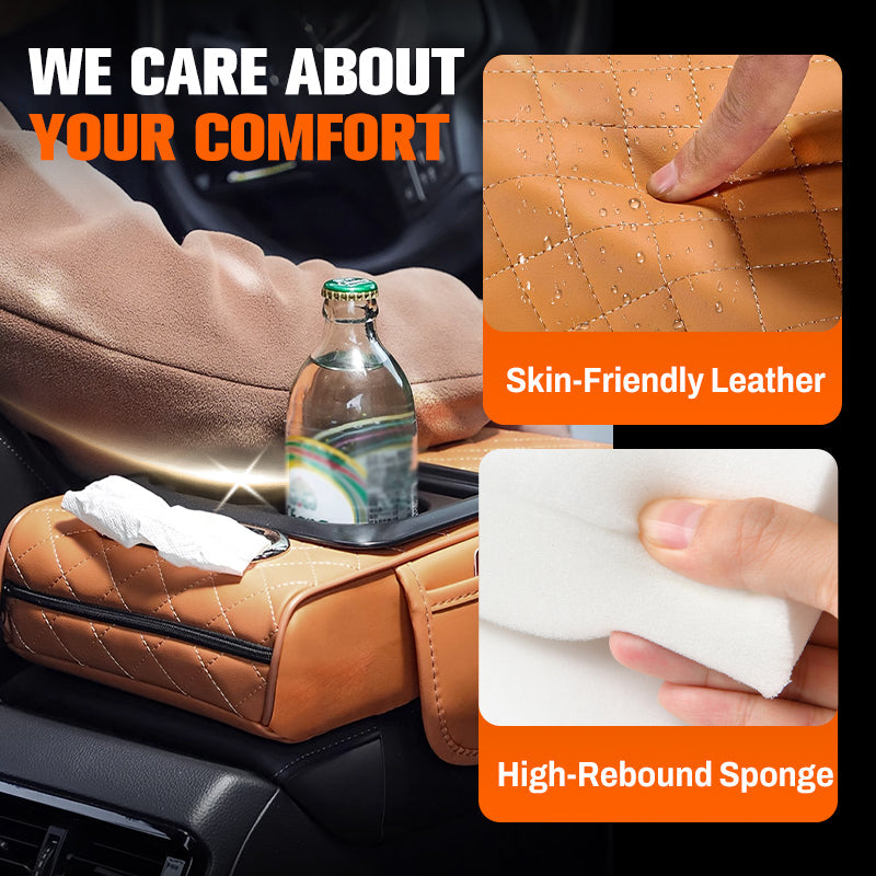 🔥Hot Sale✨Multifunctional Car Armrest Cushion