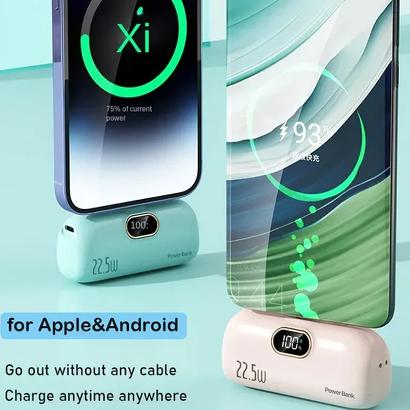 🔥 Mini Portable Charger Power Bank for Phone - 5000mAh