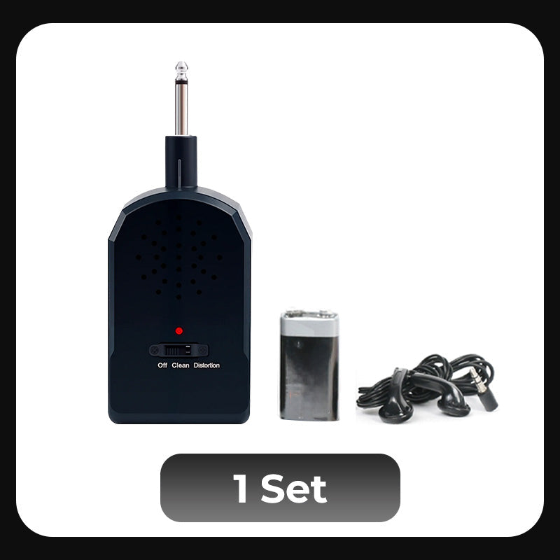 🌆 HOT SALE 🎁 Mini Portable Guitar Amplifier Set 🎸 30W HD Sound 🔊