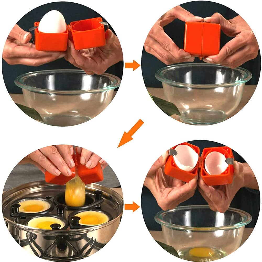🔥Limited-time 😮💨🍳 Quick Egg Cracker Tool – Open Hundreds Of Eggs Faster & Cleaner 🔥