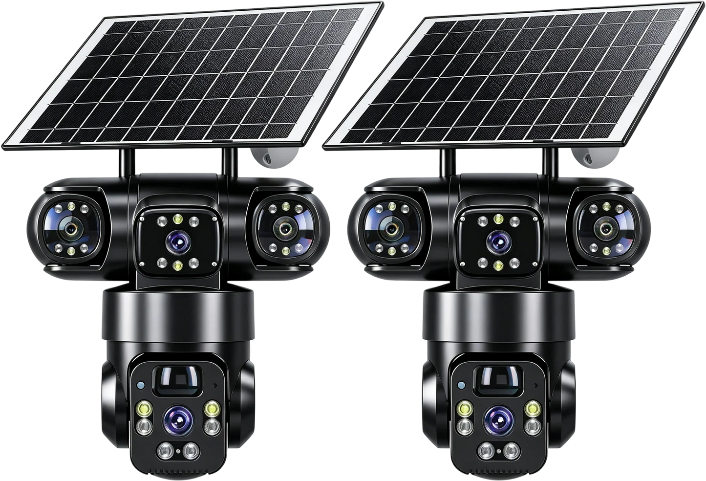 ⏳Time-Limited Special⏰6K 9MP Outdoor Wi-Fi Security Camera | 10x Zoom, 3 Lenses, 360° PTZ | IP66 Waterproof, Color Night Vision, Two-Way Audio, Motion Tracking