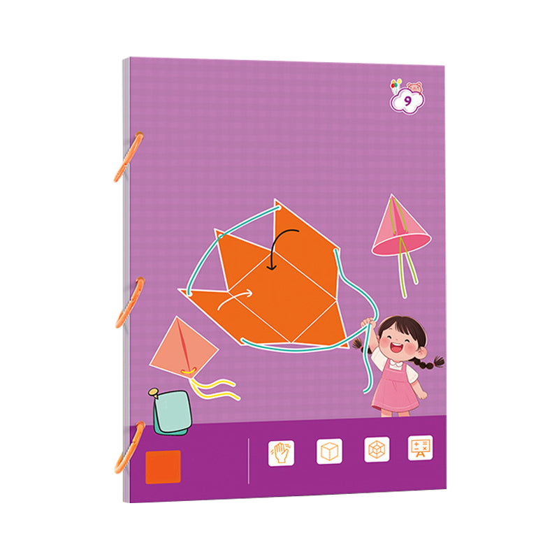 🔥Last Day Promotion 50% OFF👶✨Pull String 3D Geometry Learning Book