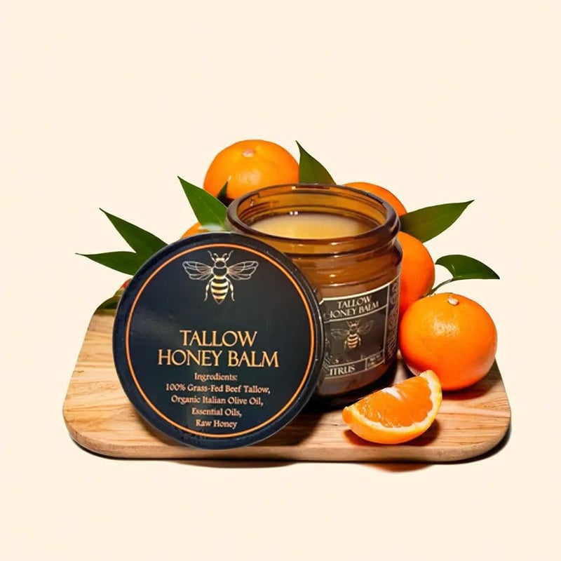 🔥Summer Promotion 50% OFF🔥Organic Beef Tallow Balm with Honey – Moisturizing Cream