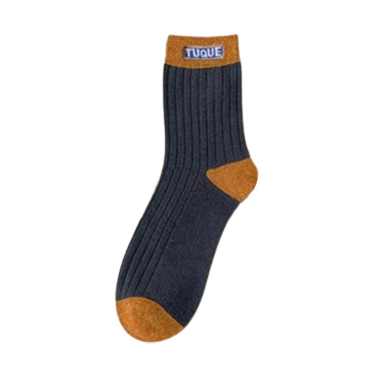 💥Big Sale 50% OFF💥 Colorblock Thermal Mid-Calf Socks