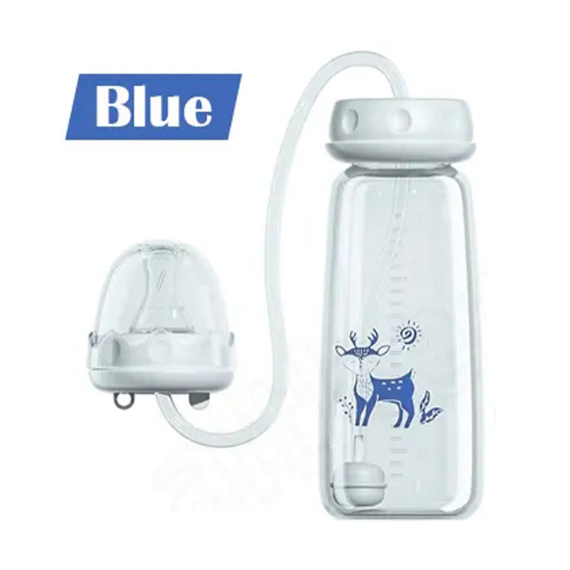 🔥New Hot Selling❤️🔥 Professional Safe Silicone Bottle with Extended Straw