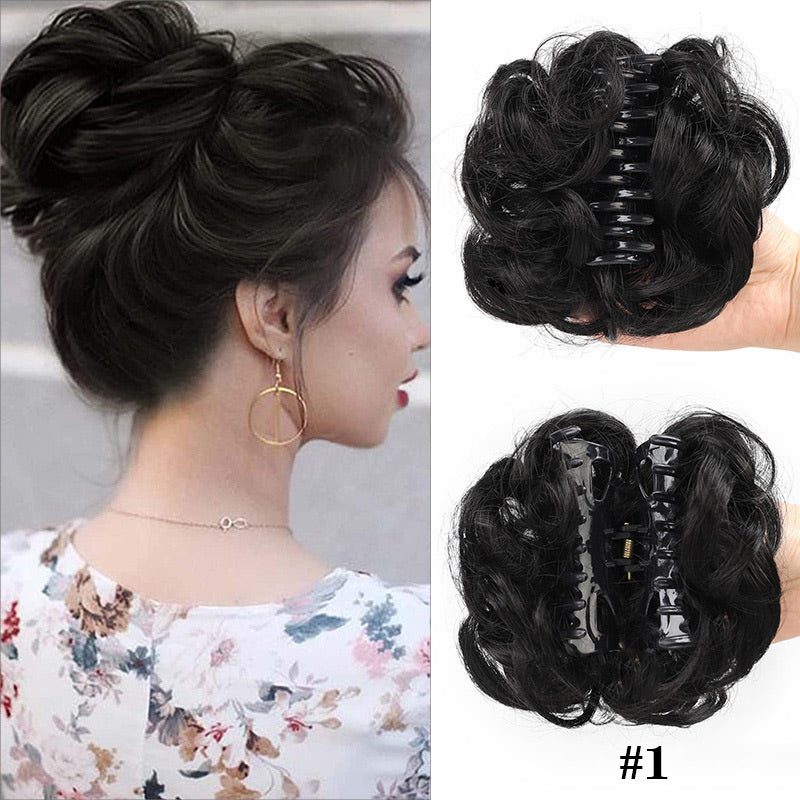 💥Hot sale - 50% OFF💥Claw clip wig for natural hair bun