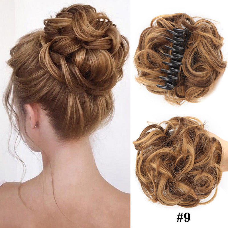 💥Hot sale - 50% OFF💥Claw clip wig for natural hair bun