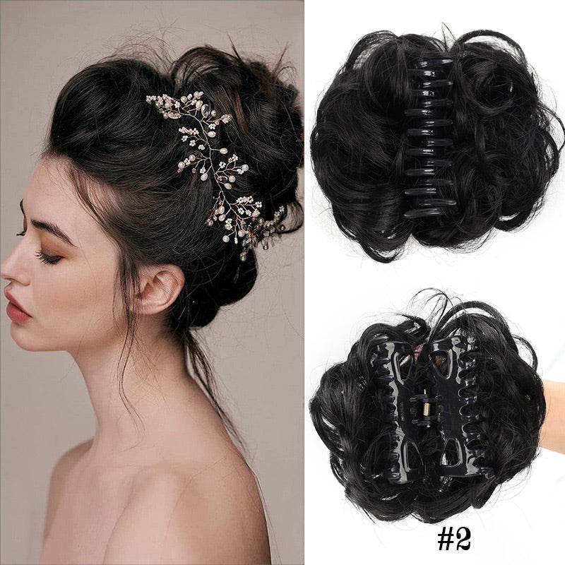 💥Hot sale - 50% OFF💥Claw clip wig for natural hair bun
