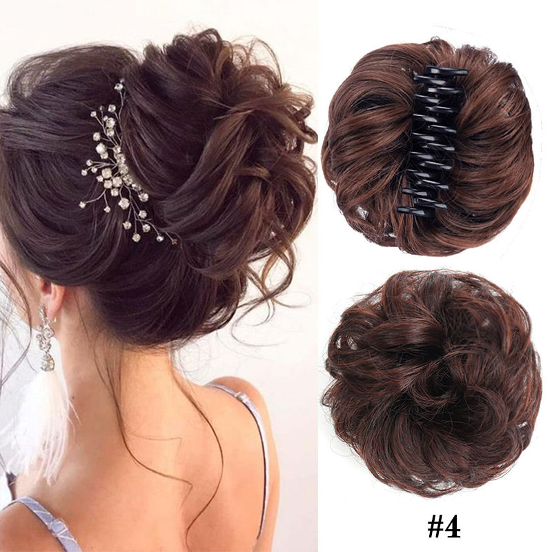 💥Hot sale - 50% OFF💥Claw clip wig for natural hair bun