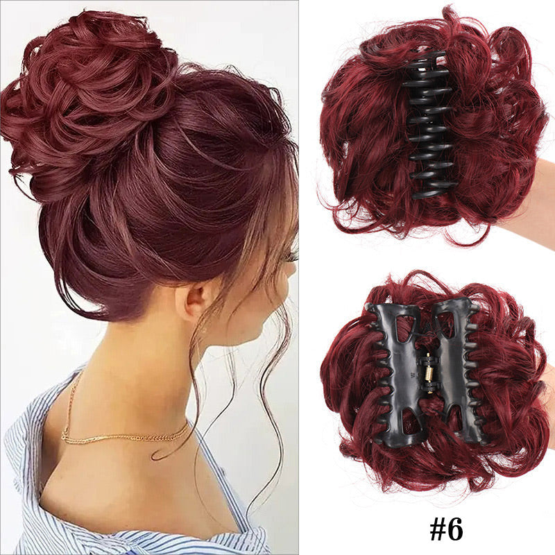💥Hot sale - 50% OFF💥Claw clip wig for natural hair bun