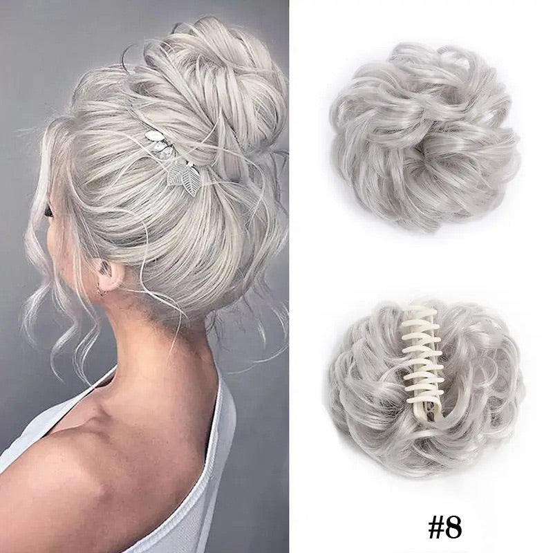 💥Hot sale - 50% OFF💥Claw clip wig for natural hair bun