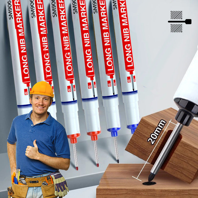 š„Practical Gifts - Multi-purpose Woodworking Long Nib Marker