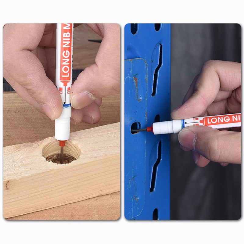 š„Practical Gifts - Multi-purpose Woodworking Long Nib Marker