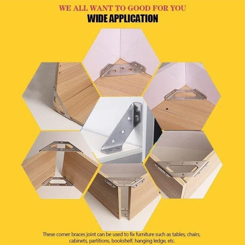 š 2025 NEW YEAR PROMOTION - 50% š„Universal Stainless Steel Furniture Corner Connector