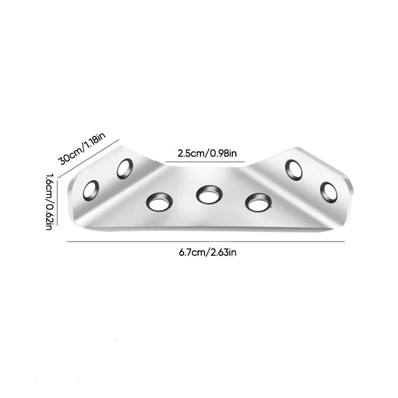 š 2025 NEW YEAR PROMOTION - 50% š„Universal Stainless Steel Furniture Corner Connector