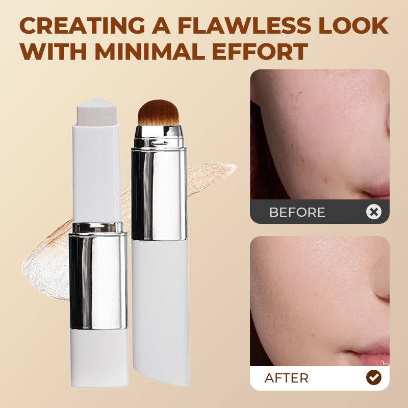 ✨Double-headed Lightweight Foundation Stick —zero gravity feel, lasts for 12 hours!🔥🔥