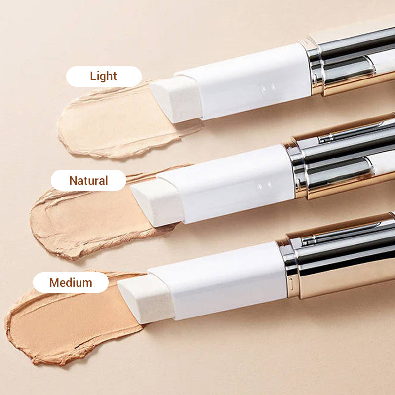 ✨Double-headed Lightweight Foundation Stick —zero gravity feel, lasts for 12 hours!🔥🔥