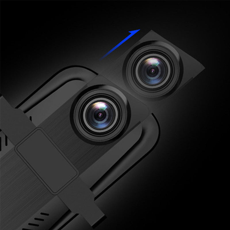 Touchscreen Dash Cam with Rearview Camera