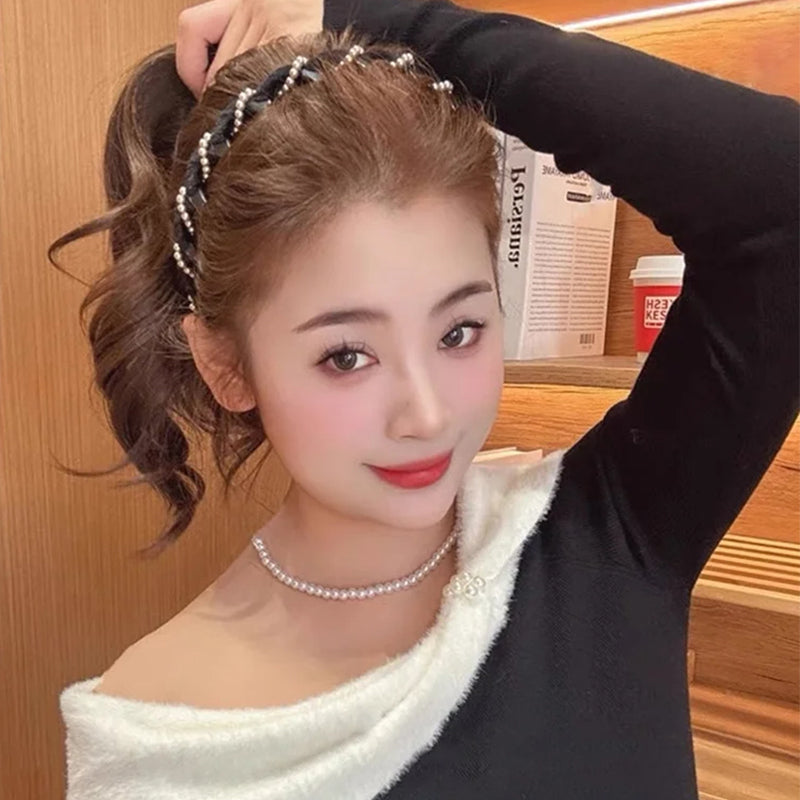 š„Hot Saleš„Vintage High Cranium Artificial Pearl Hairbandļ¼50% OFFļ¼