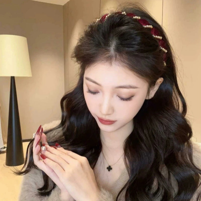 š„Hot Saleš„Vintage High Cranium Artificial Pearl Hairbandļ¼50% OFFļ¼
