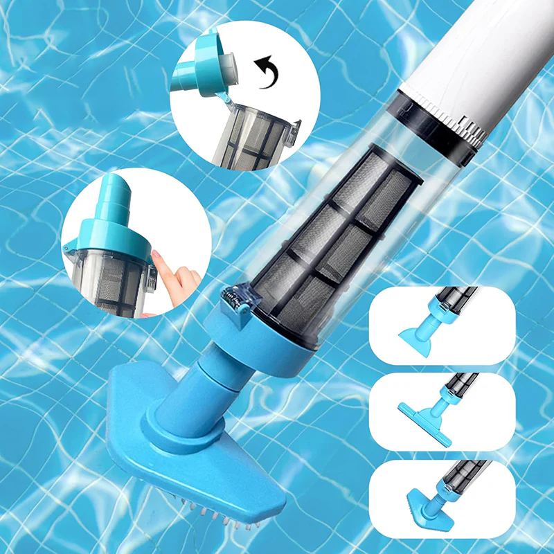 🔥SUMMER SALE🏄3-in-1 Cordless Handheld Pool Vacuum Cleaner