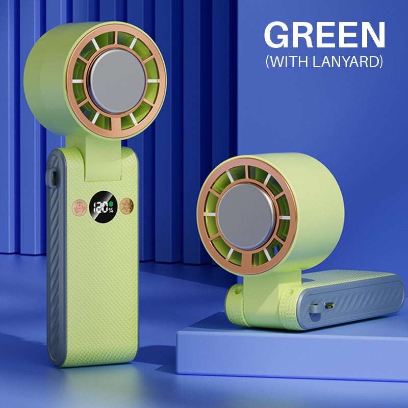 Portable Handheld & Foldable Silent Cooling Fan