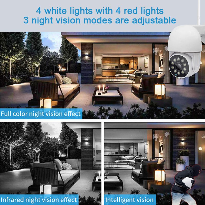 💥2025 Top Seller! 100% Waterproof Wireless Security Camera