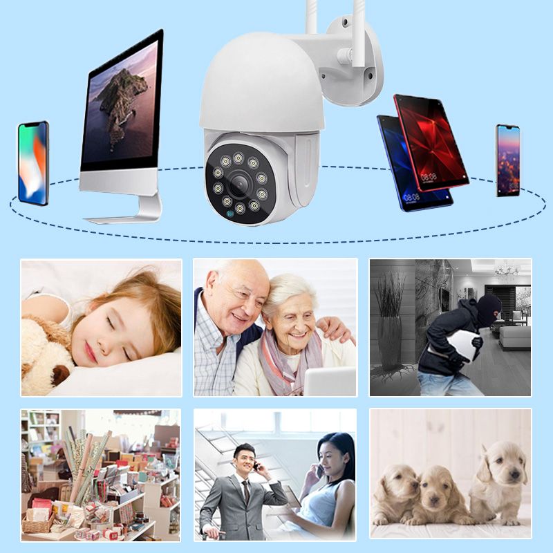 💥2025 Top Seller! 100% Waterproof Wireless Security Camera