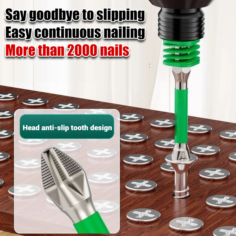 🔥New Hot Selling❤️🔥 Anti-Slip Magnetic Phillips Bit with Spring