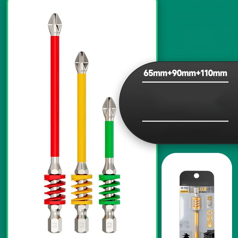 🔥New Hot Selling❤️🔥 Anti-Slip Magnetic Phillips Bit with Spring