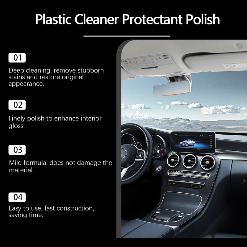 🚗🫧Multifunctional Car Interior Cleaner & Polish🫧