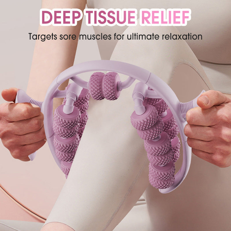 🔥 Leg Massager Roller - Ultimate Muscle Relief! 💆♀️✨