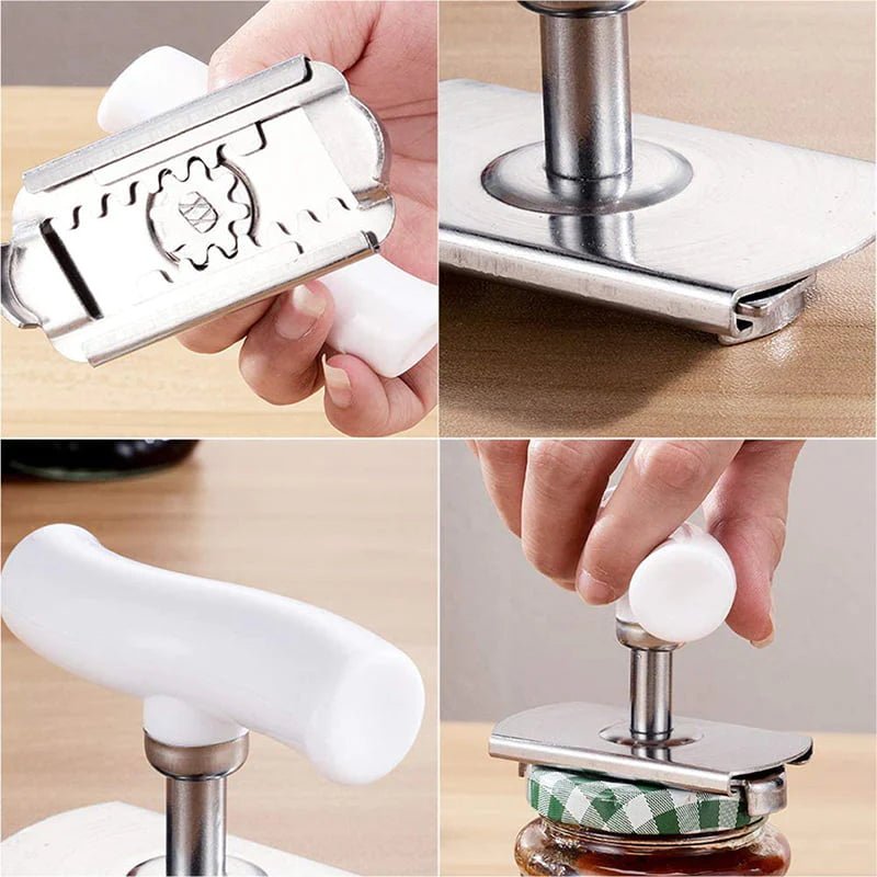 🔥 LAST DAY PROMOTION - 50%OFF 🔥 Easy Adjustable Stainless Steel Cap Opener