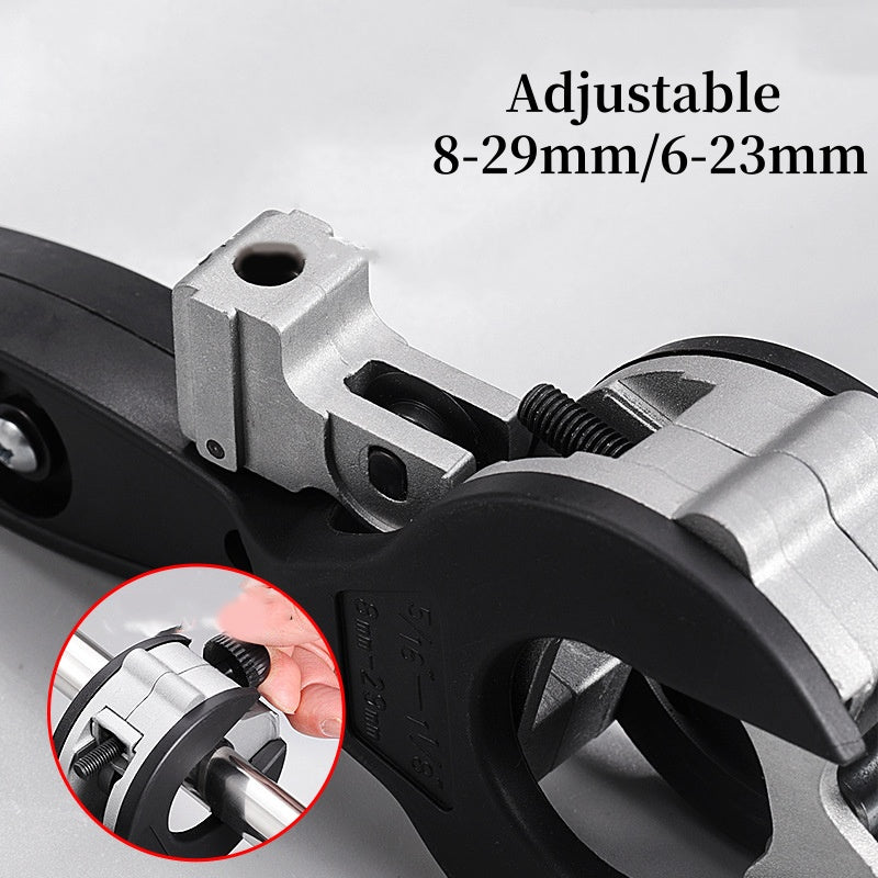 🔧 50% OFF! ✨ One-Hand Ratchet Pipe Cutter - Ergonomic Design for Precise Cuts on Copper/Plastic/Aluminum 🛠️📏