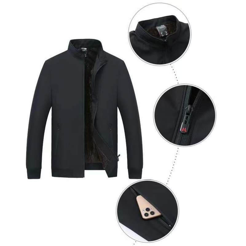 🧥 60% OFF NOW! 💨 Men's Windproof Warm Jacket - Anti-Wrinkle & Weatherproof, Ideal for Outdoor Activities in Cold Weather ❄️📦