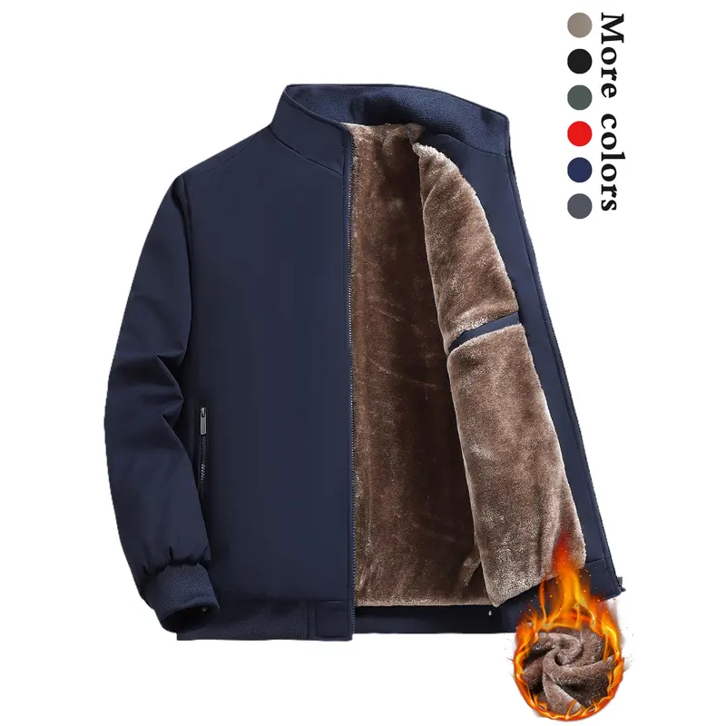🧥 60% OFF NOW! 💨 Men's Windproof Warm Jacket - Anti-Wrinkle & Weatherproof, Ideal for Outdoor Activities in Cold Weather ❄️📦